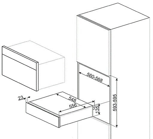 Подогреватель посуды Smeg CPR915N
