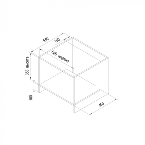 Встраиваемая микроволновая печь LEX Bimo 20.01 слоновая кость