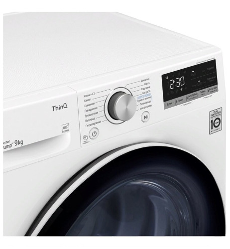 Сушильная машина LG DC90V5V0W белый