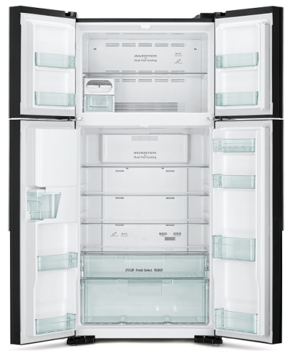 Холодильник Hitachi R-W662PU7 GBK