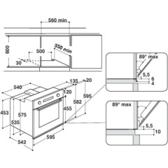 Электрический духовой шкаф Whirlpool AKZ 7920 IX