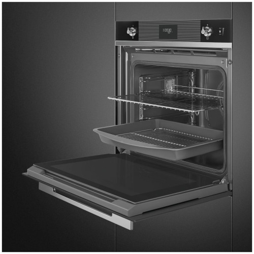 Электрический духовой шкаф SMEG SOP6101S2N