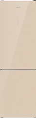 Холодильник Weissgauff WRK 195 D Beige Glass