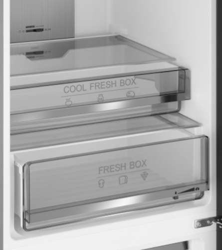 Холодильник Weissgauff WRK 195 D Beige Glass