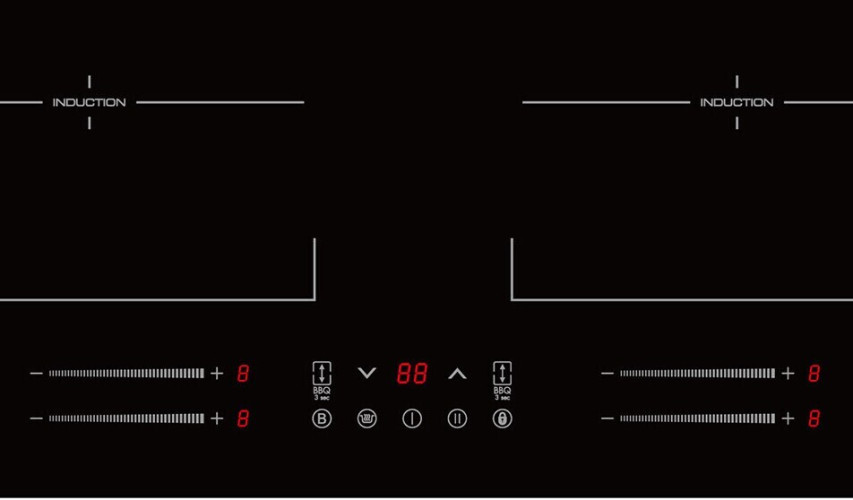 Индукционная варочная панель Zugel ZIH619B