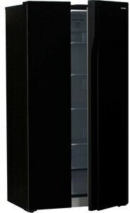 Холодильник Hyundai CS5005FV черное стекло