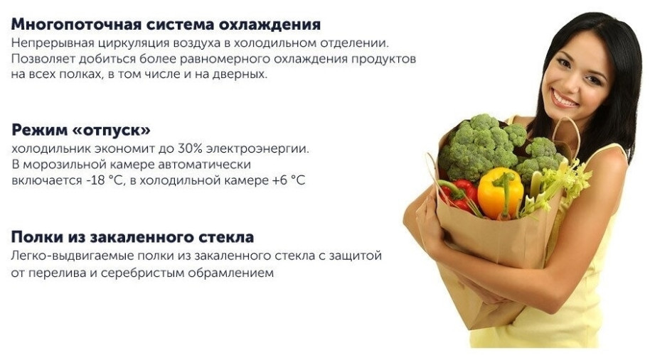 Холодильник Hiberg RFS 480DX NFW