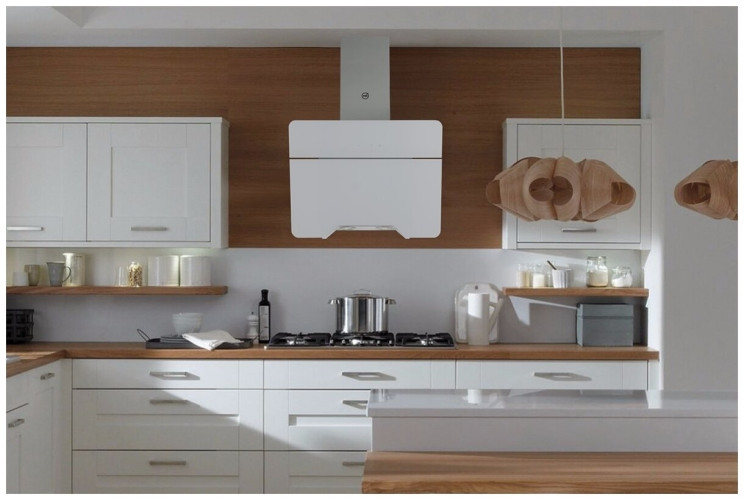 Кухонная вытяжка MBS Felicia 160 Glass White