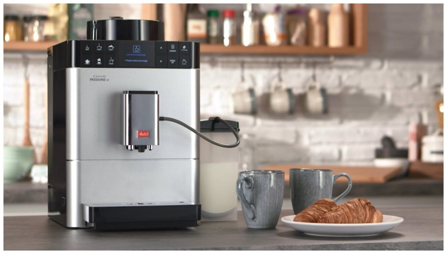 Кофемашина Melitta Passione one touch серебристый