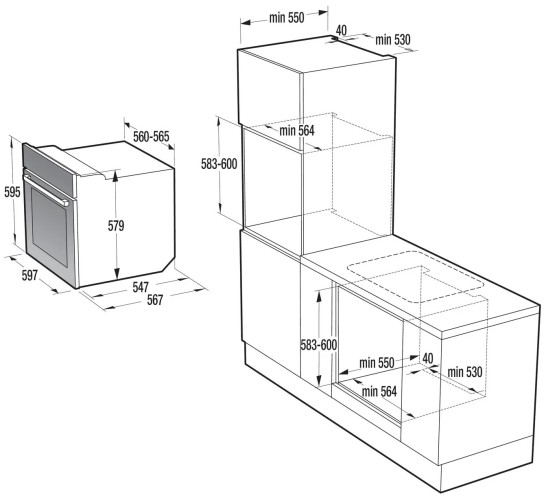 Электрический духовой шкаф Gorenje BOP 737 E20 XG