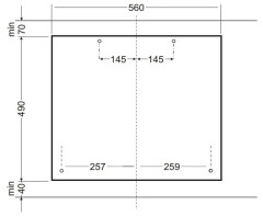 Газовая варочная панель Hansa BHGS611839