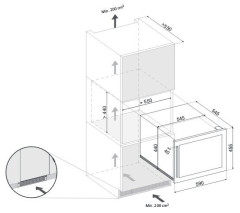 Винный шкаф Dunavox DX-28.88K