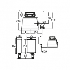 Измельчитель пищевых отходов STATUS NEXT 300 Compact 09810802