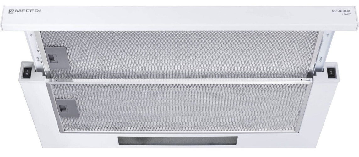 Встраиваемая вытяжка Meferi SLIDEBOX60WH Power