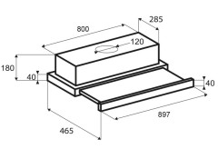 Встраиваемая вытяжка Zigmund &amp; Shtain K 002.91 S