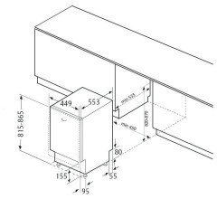 Посудомоечная машина Fornelli BI 45 Kamaya S