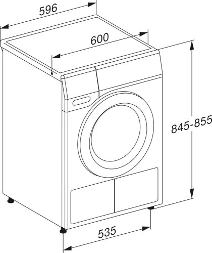 Сушильная машина Miele TEF 775 WP