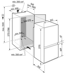 Встраиваемый холодильник Liebherr ICBNSd 5123-22 001