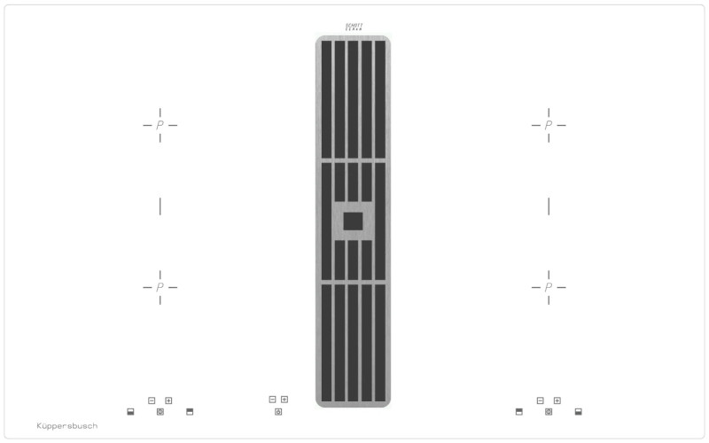 Индукционная варочная панель Kuppersbusch KMI 8500.0 WR