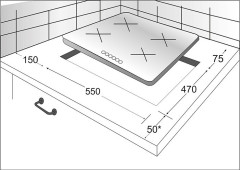 Газовая варочная панель Exiteq PFL 640 STGB-E