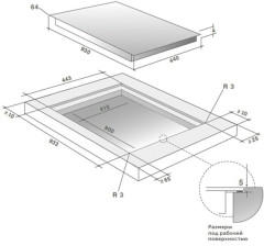 Индукционная варочная панель De Dietrich DPI7766XP