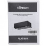 Встраиваемая вытяжка Konigin FlatBox Black 60