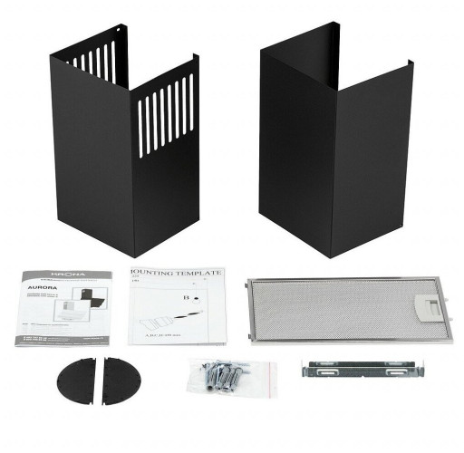 Кухонная вытяжка Krona Aurora 600 black S