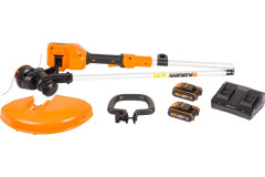 Триммер аккумуляторный Worx WG183E 40В двойное ЗУ