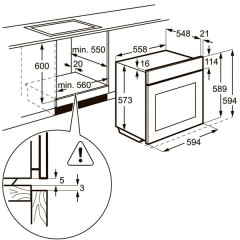 Электрический духовой шкаф Electrolux OPEA 2350 R