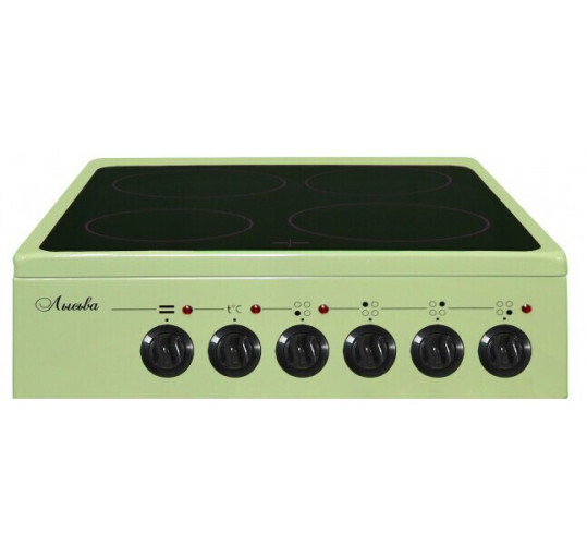 Электрическая плита Лысьва EF4002MK00 ЭПС 402 МС черный/ветка дерева В