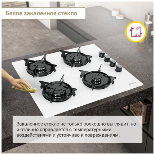 Газовая варочная панель Simfer H60K40C111