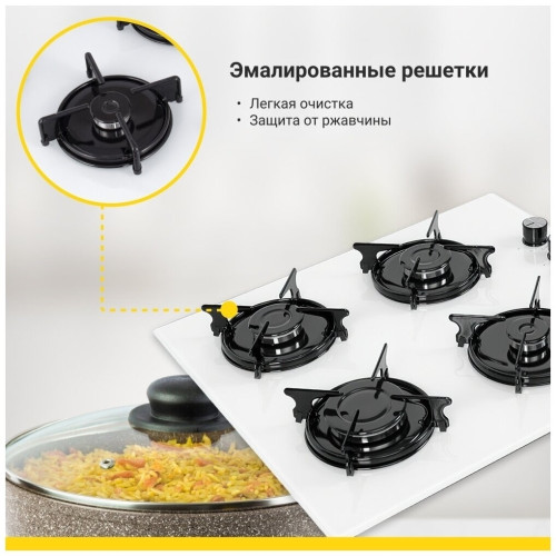 Газовая варочная панель Simfer H60K40C111