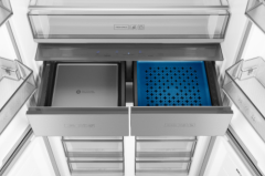 Холодильник Weissgauff WCD 590 Inox Glass