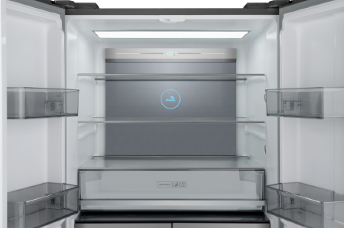 Холодильник Weissgauff WCD 590 Inox Glass