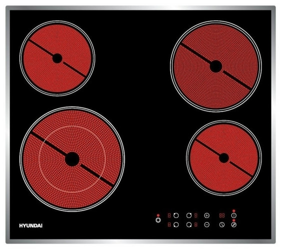 Электрическая варочная панель Hyundai HHE 6485 IX