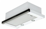 Встраиваемая вытяжка Krona Kamilla 600 нержавеющая сталь белый
