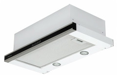 Встраиваемая вытяжка Krona Kamilla 600 нержавеющая сталь белый