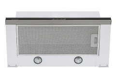 Встраиваемая вытяжка Krona Kamilla 600 нержавеющая сталь белый