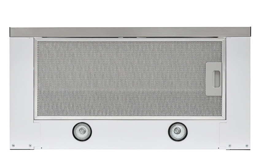 Встраиваемая вытяжка Krona Kamilla 600 нержавеющая сталь белый