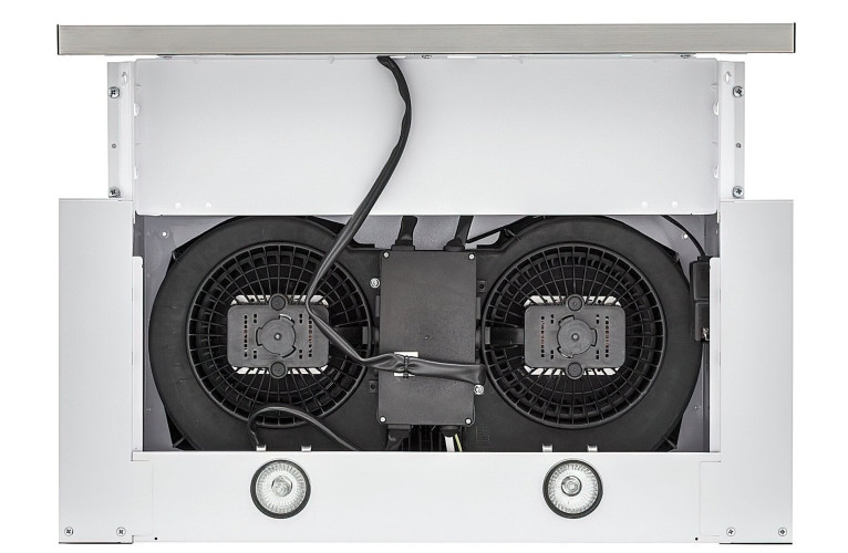 Встраиваемая вытяжка Krona Kamilla 600 нержавеющая сталь белый