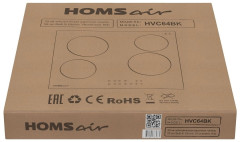 Электрическая варочная панель HOMSair HVC64BK