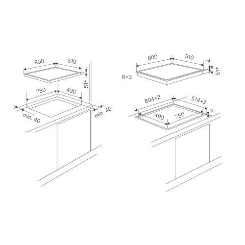 Индукционная варочная панель Kuppersbusch KI 8820.0 MR