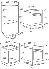 Электрический духовой шкаф Candy FCT 612 N