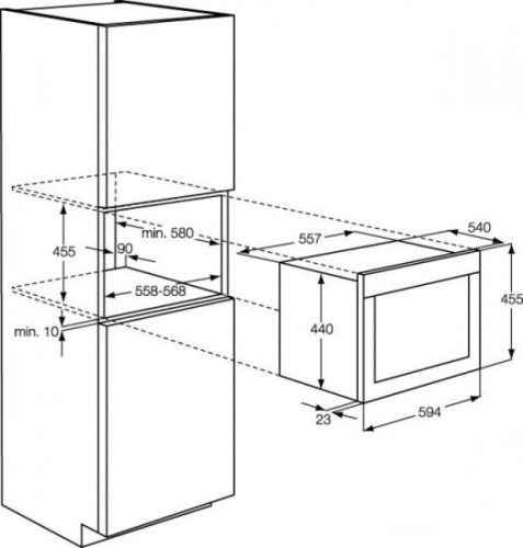 Электрический духовой шкаф Zanussi ZOK 37901 XB