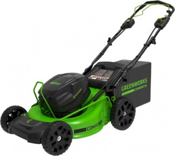Газонокосилка аккумуляторная GreenWorks GC82LM51SP2K2 самоходная 2515907UB