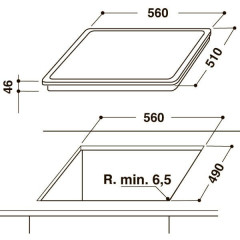 Электрическая варочная панель Hotpoint- Ariston HAR 642 DO X