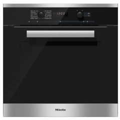 Электрический духовой шкаф Miele H 2467 BP Active ObsidianBlack EL, черный обсидиан/серебристый