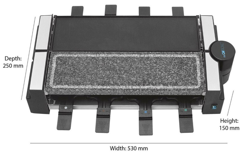 Раклетница Clatronic RG 3678 schwarz