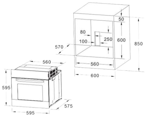 Электрический духовой шкаф Akpo PEA 7008 MED