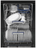Посудомоечная машина Smeg STL323BL